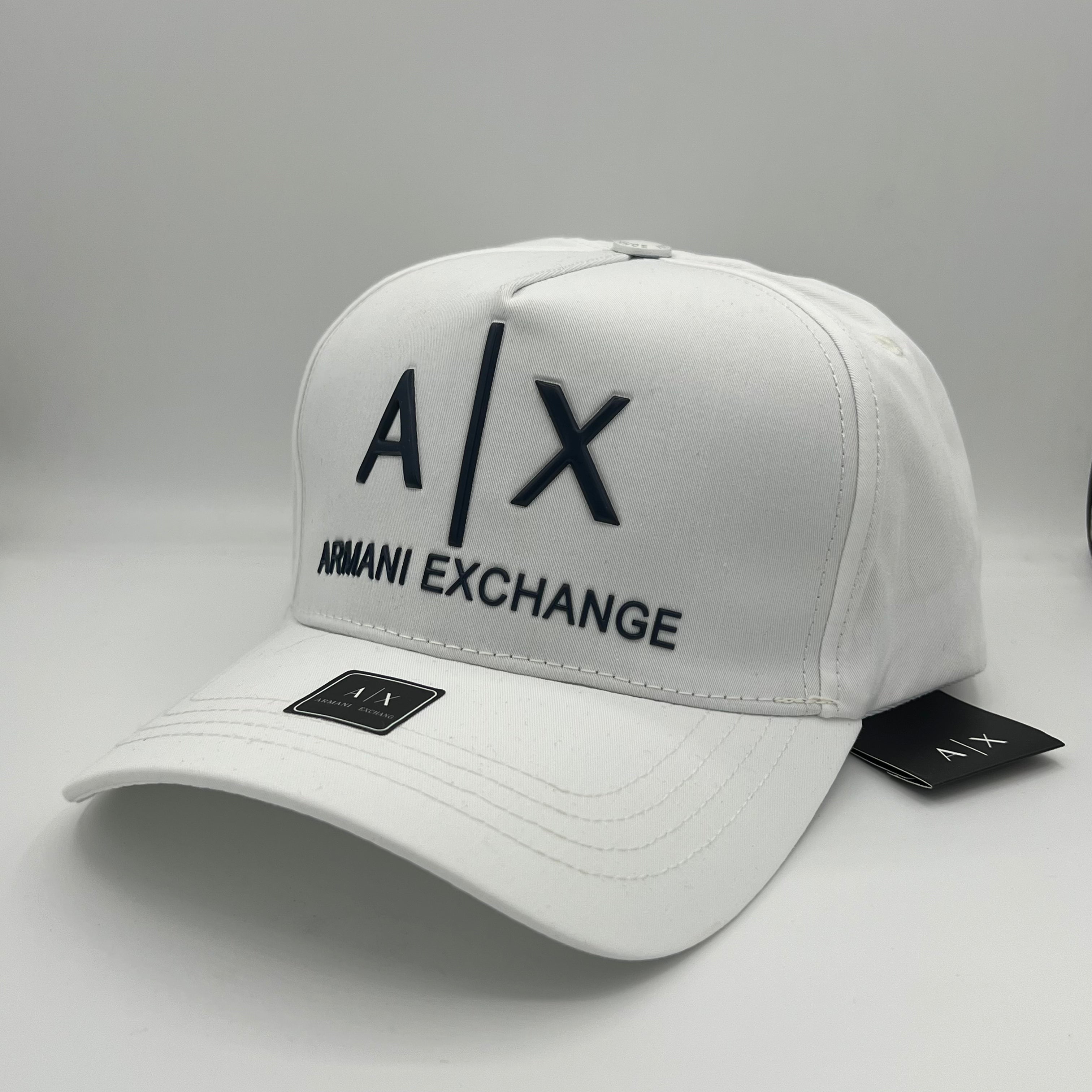 AX White Logo Cap