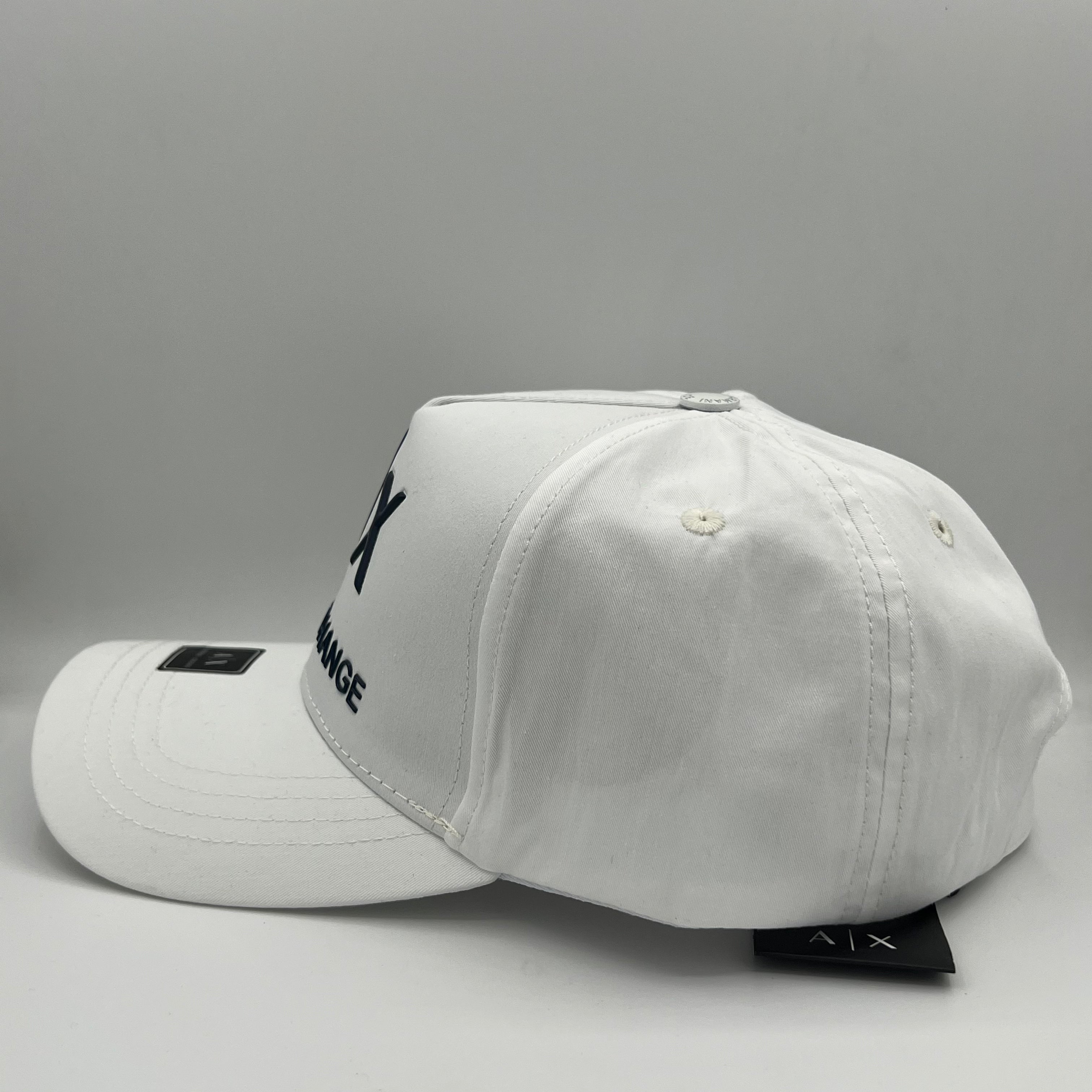 AX White Logo Cap