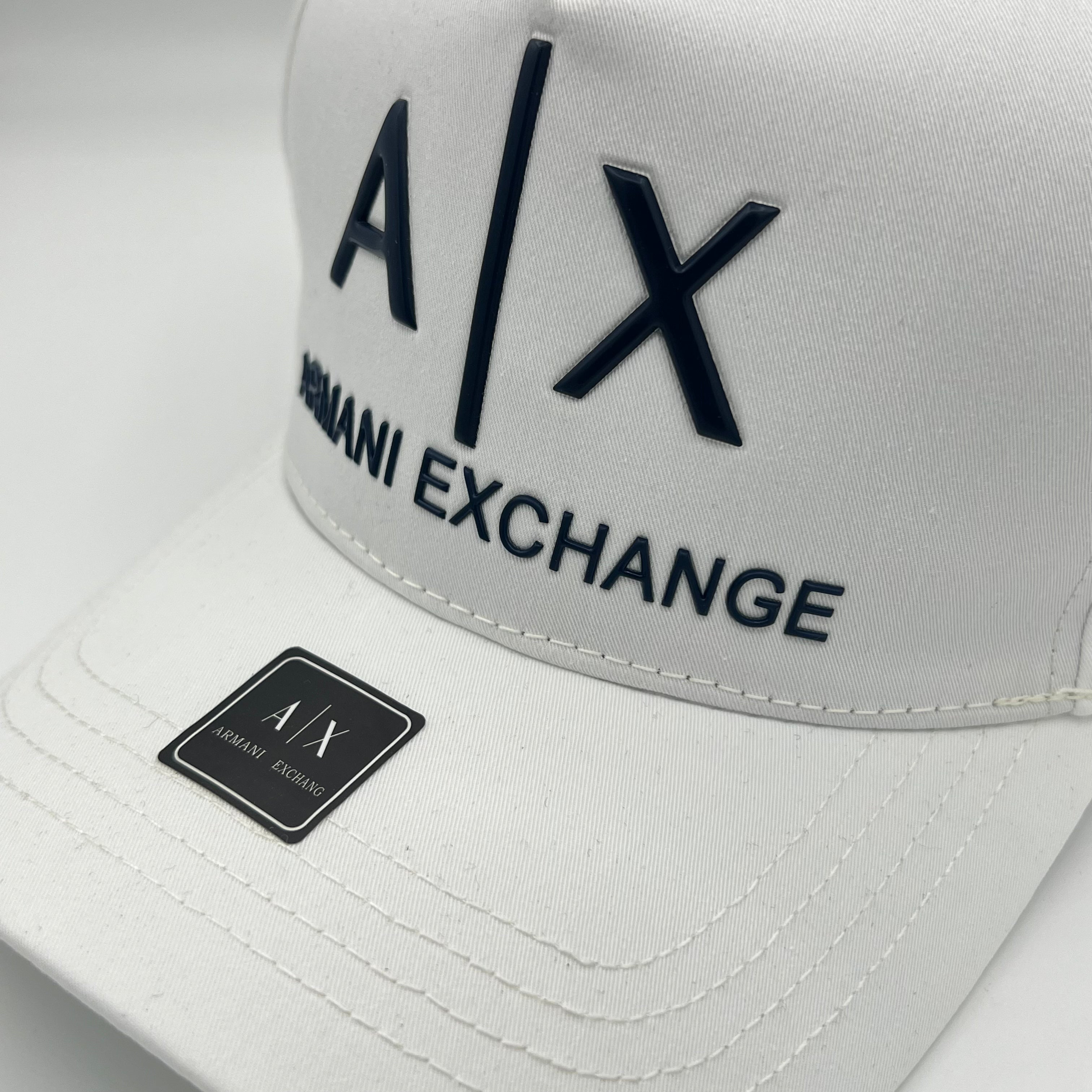 AX White Logo Cap