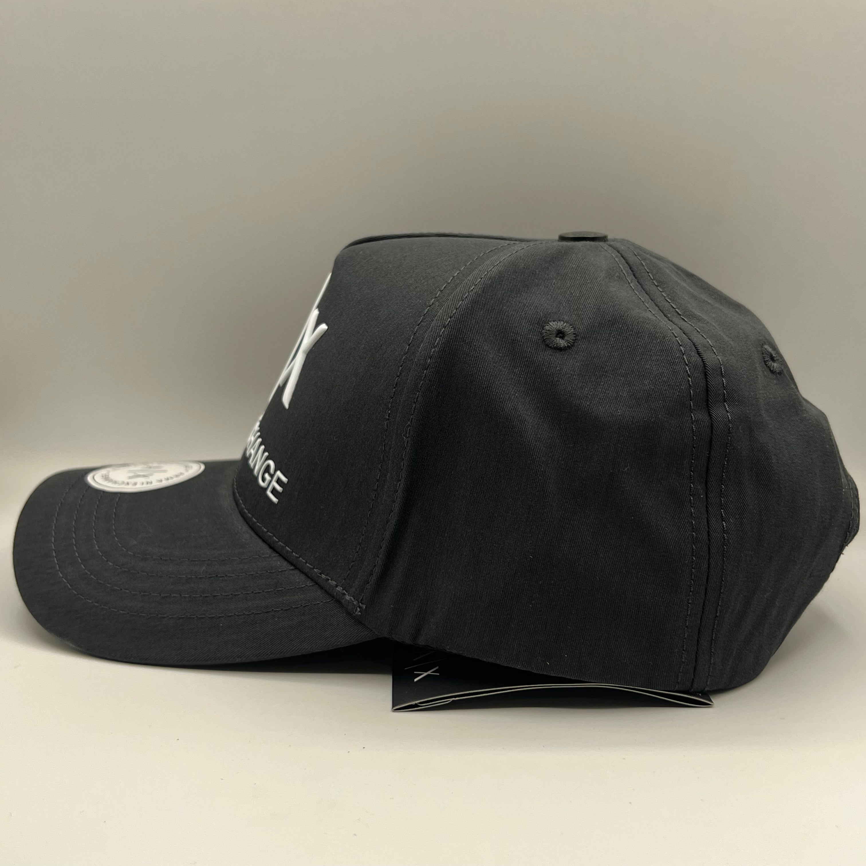 AX Logo Black Cap – Monza.pk