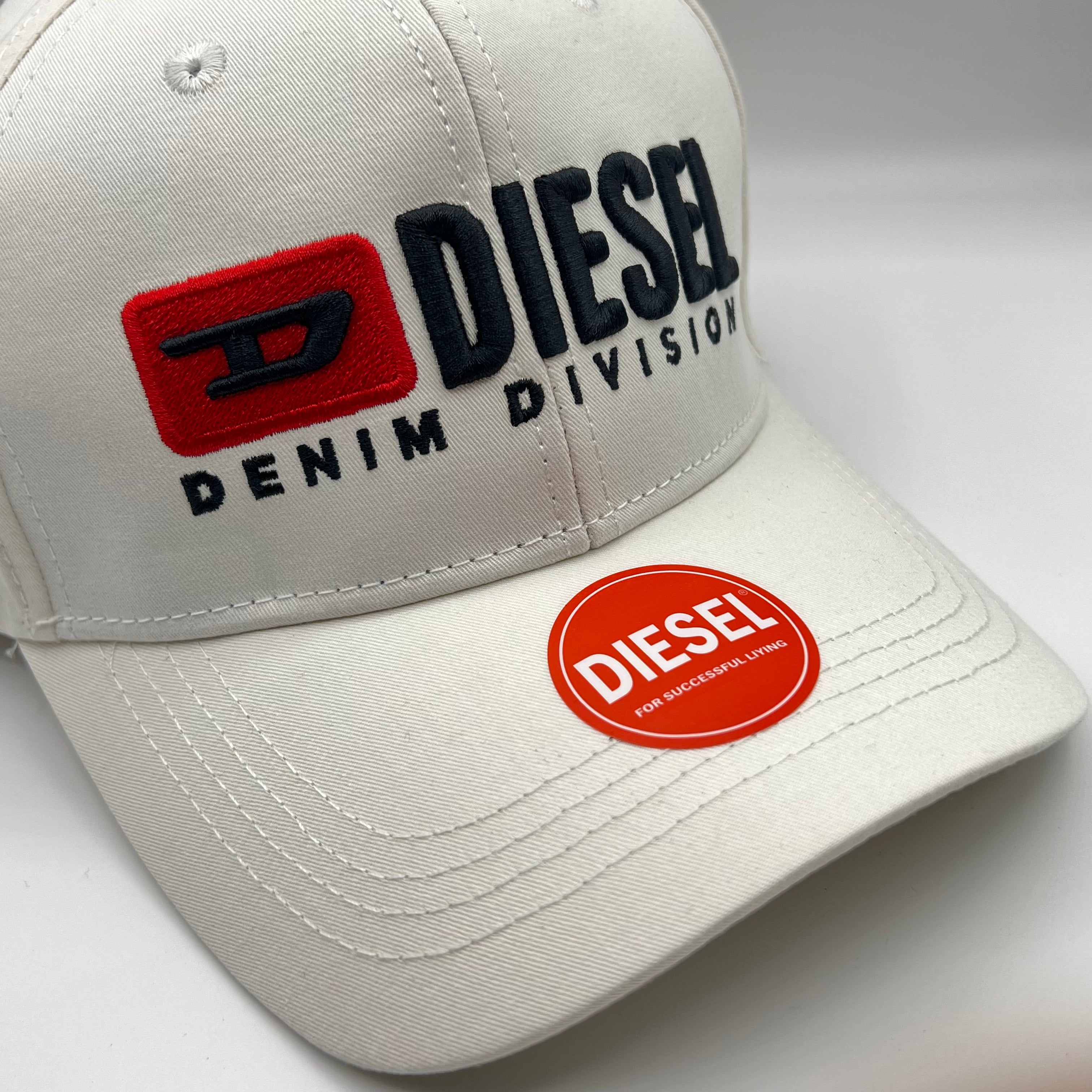 Diesel White Cap