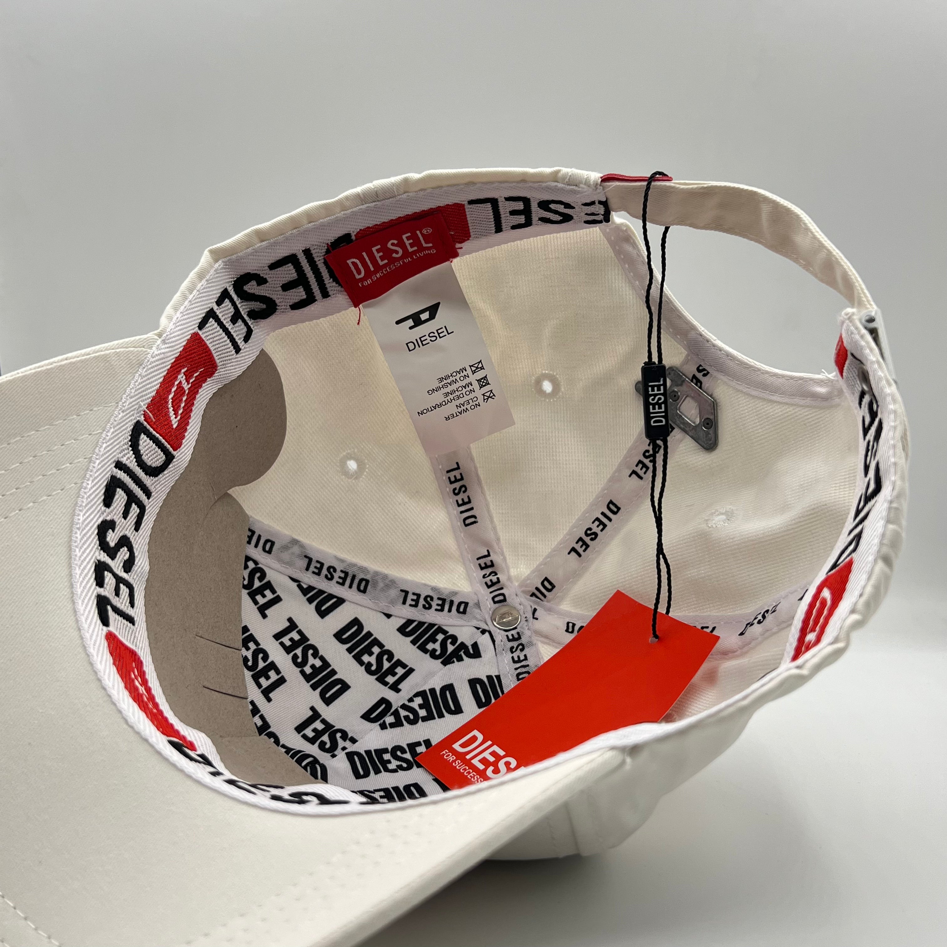 Diesel White Cap