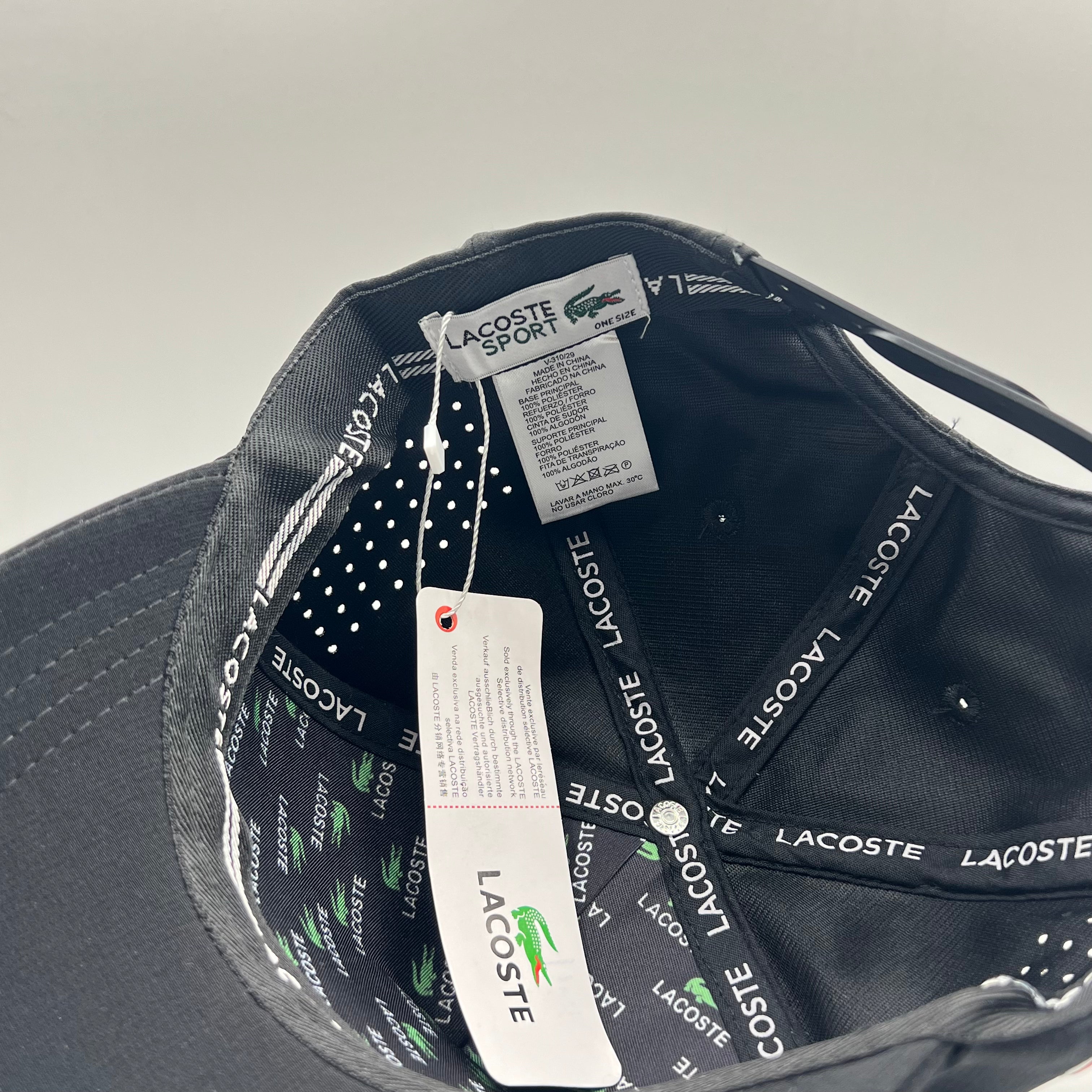 LCSTE Black Mesh Cap