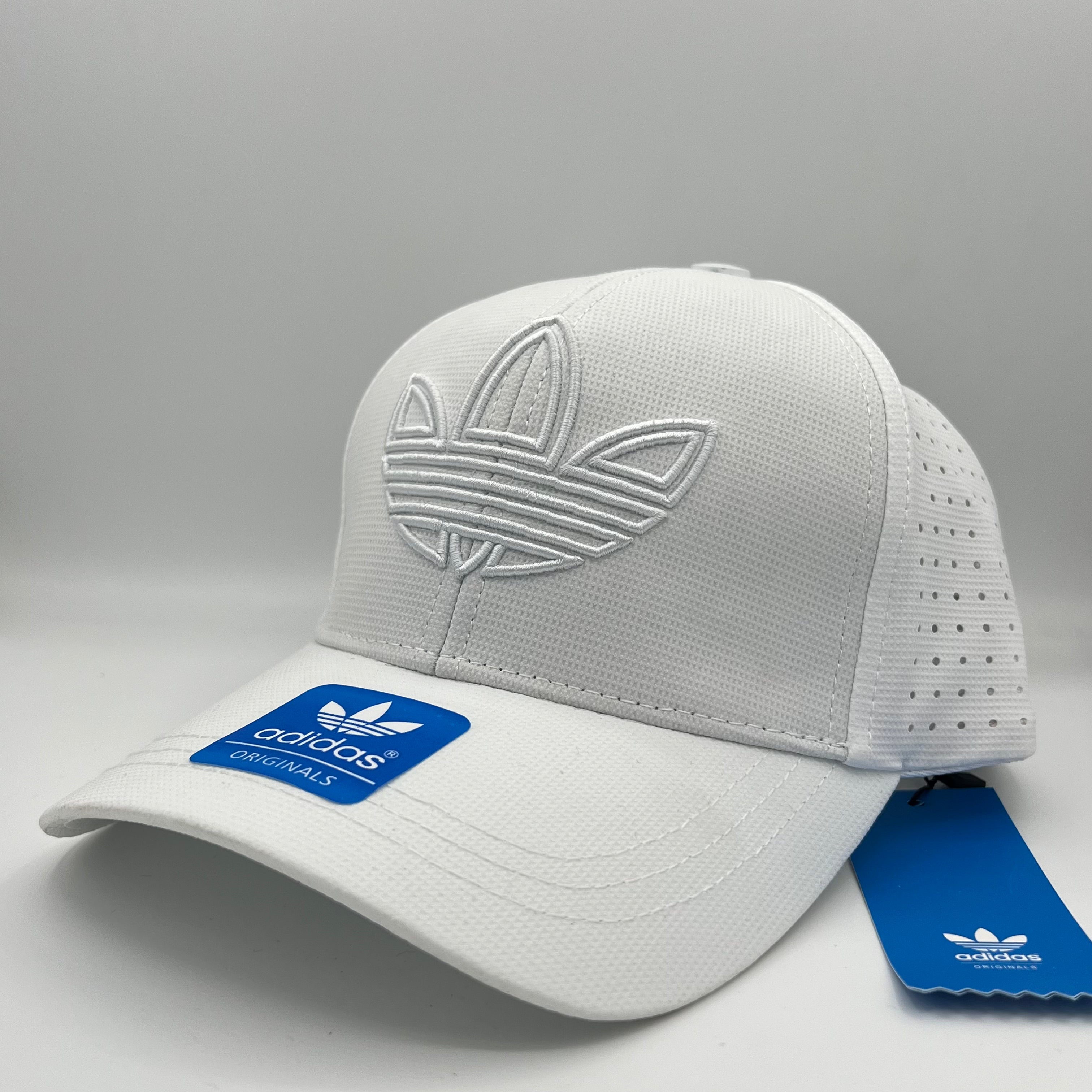 ADS White Trifoil Cap