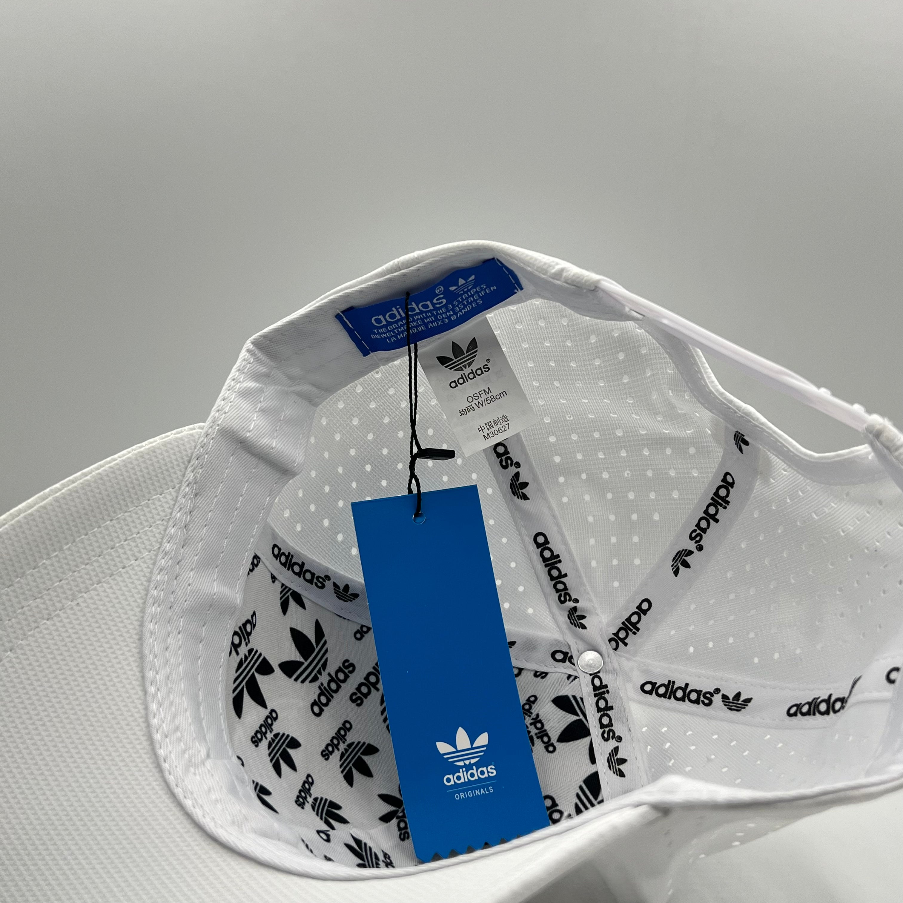 ADS White Trifoil Cap